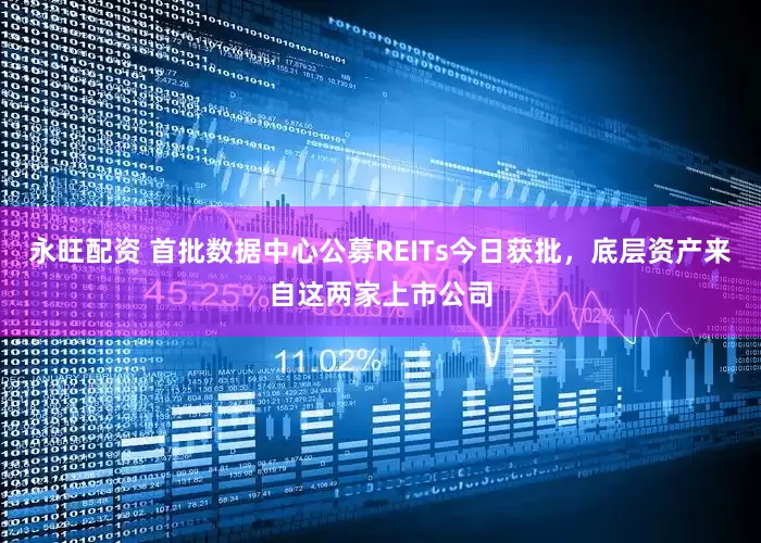 永旺配资 首批数据中心公募REITs今日获批，底层资产来自这两家上市公司