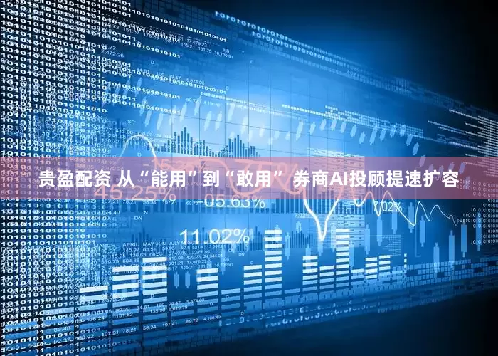 贵盈配资 从“能用”到“敢用” 券商AI投顾提速扩容